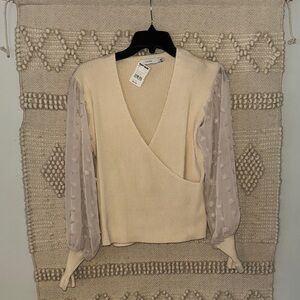 Lush Cream Knit Sweater